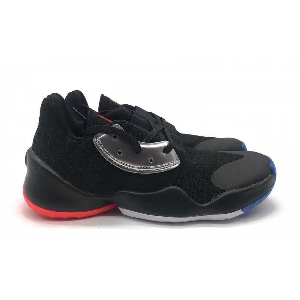Adidas Harden Vol 4 Preschool Size 3C Basketball Shoe Black Boy Girl Sneaker